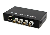 4 porty BNC Konwerter IP na koncentryczny 10/100Mbps 1 port LAN 1,5km