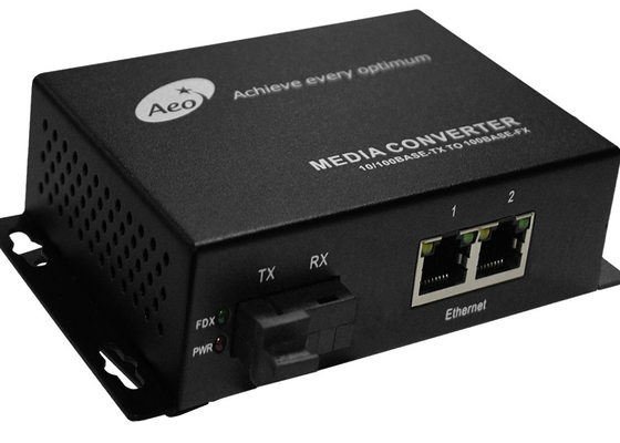 Konwerter światłowodowy 1310/1550nm SC 20 km, konwerter mediów Ethernet