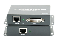 Przedłużacz DVI 1080P 60m Cat5e przez sieć kablową sieci wideo IP