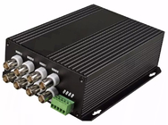 8 BNC 1 Data Fibre Video Digital Converter, koncentryczny analogowy optyczny transceiver wideo