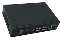 Przełącznik 4+1+1 POE 4 porty POE Przełącznik światłowodowy Gigabit POE Ethernet z 1 portem SFP 1 portem Uplink