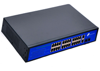 Gigabitowy przełącznik PoE 53,5 V DC z 24 portami POE i 2 portami Ethernet i 2 portami SFP