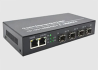 Przełącznik światłowodowy 850nm Ethernet z 2 portami 10/100/1000TX Ethernet + 4 porty 1000FX SFP