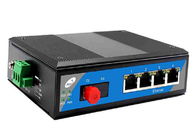 FCC Fiber POE Switch 4/8/16/24 Porty Przełącznik sieciowy z VLAN i IPC 250m
