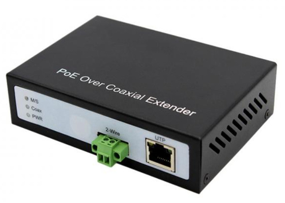 10/100Mbps IP przez koaksjalny rozszerzacz POE IP RJ45 Lan ponad 2przewody Twisted-Pair Extender 300m dla kamer IP