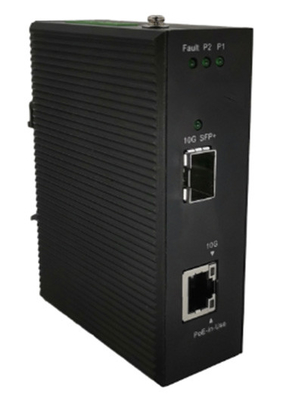 Przemysłowy 802.3bt 90W 10G PoE Media Converter Typ przetwarzania przechowywania i przekazywania