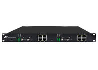 Zarządzany przełącznik światłowodowy Ethernet 4 porty optyczne Gigabit i 8 portów Gigabit Ethernet