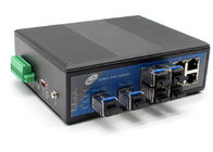 Przełącznik światłowodowy SFP 2 gigabitowe SFP i 4 10 / 100Mb / s Ethernet i 4 10 / 100Mb / s SFP