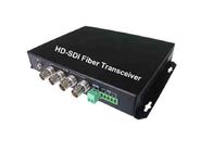 4-kanałowy konwerter światłowodowy HD SDI 1 port światłowodowy 4 porty BNC