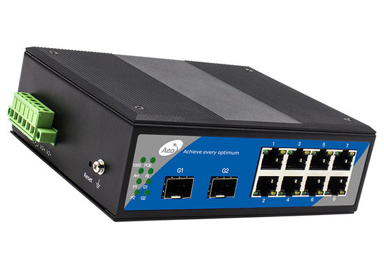 Zarządzany 8-portowy przełącznik Gigabit 1310 / 1550nm