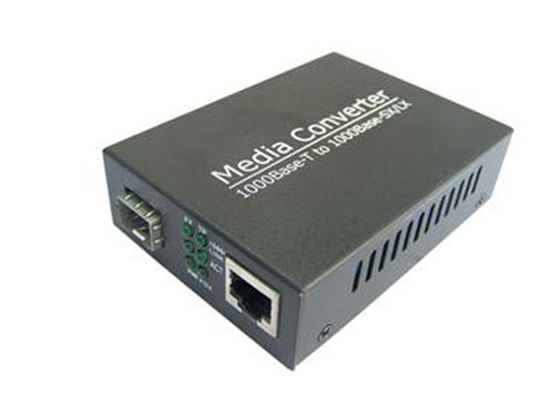 Konwerter mediów 100 km 10 100 1000 M Jeden SFP Jeden port Ethernet