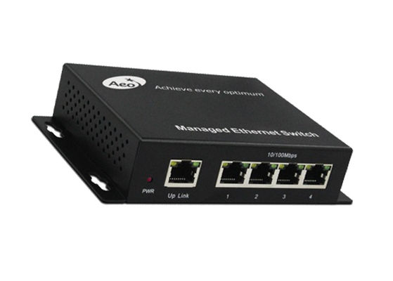 1 Uplink 4-portowy przełącznik Ethernet POE