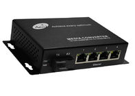 4-portowy przełącznik Ethernet POE, 14 Gb / s, pojedynczy światłowód, pojedynczy tryb
