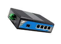 1000M przemysłowy niezarządzalny przełącznik Ethernet Gigabit 1 gniazdo SFP 4 porty Ethernet