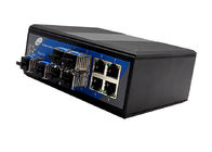 10-portowy przełącznik Gigabit Ethernet 1632 bajtów z portami światłowodowymi