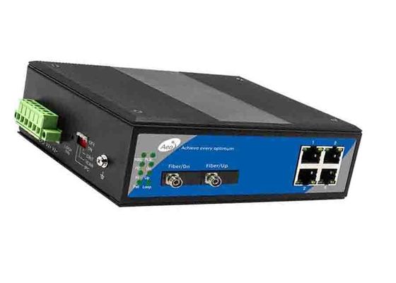 Przełącznik światłowodowy Ethernet 10/100 Mb / s