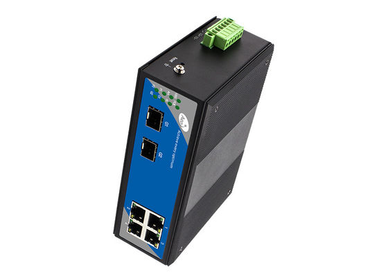 4-portowy gigabitowy przełącznik sieciowy Smart POE z 2 gniazdami SFP