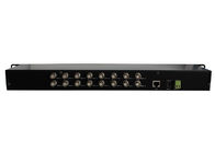 Konwerter 170 Mb / s Ethernet Over Coaxial 16 portów BNC 1 Gigabit Ethernet