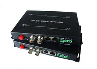 20 km 1-kanałowy optyczny transceiver HD SDI z portami sieciowymi 10/100 Mb / s