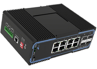 Zarządzany przełącznik światłowodowy Full Gigabit Ethernet 4 gniazda SFP i 8 portów Ethernet