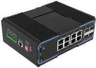 8-portowy zarządzalny przełącznik gigabitowy z 4 gniazdami SFP i 8 portami Ethernet