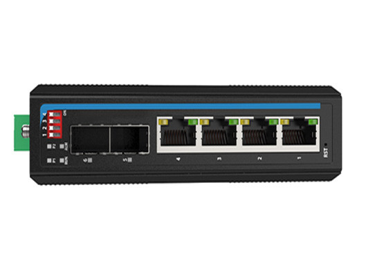 Zarządzane przełączniki SFP Industrial 4 porty POE 1000M z portami SFP 2*1000M